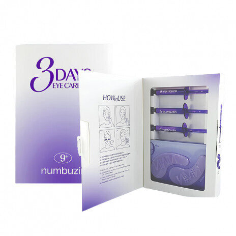Экспресс-уход для зоны глаз Numbuzin 3 Days Eye Care Kit